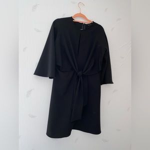 Topshop Tie Front Minidress